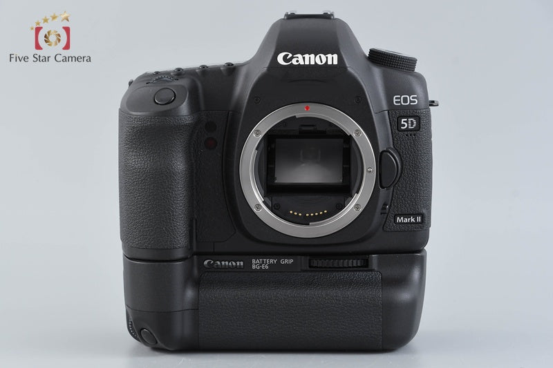 "Count 944" Canon EOS 5D Mark II 21.1 MP DSLR Camera + BG-E6 Battery Grip