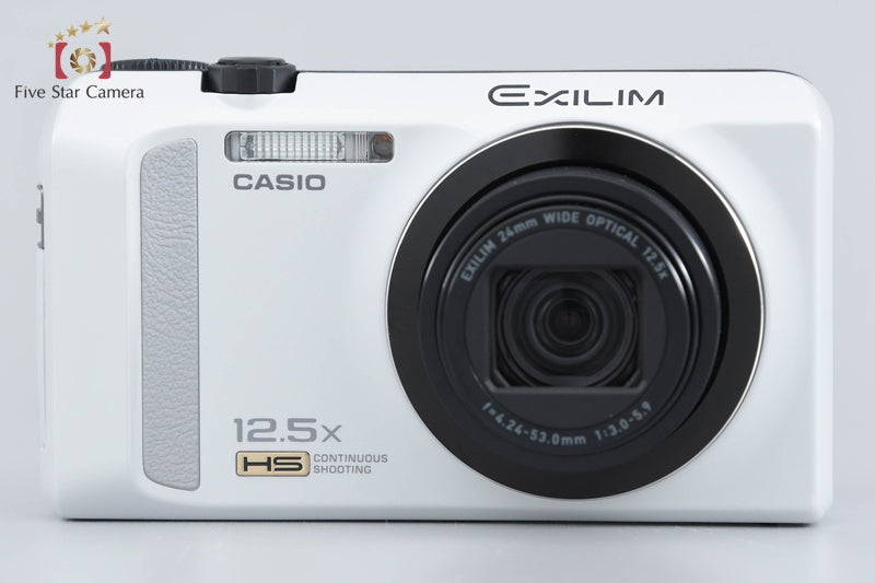 Casio EXILIM EX-ZR200 White 16.1 MP Digital Camera