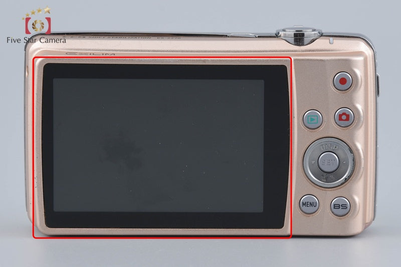 CASIO EXILIM ZOOM EX-Z270 Pink 10.1 MP Digital Camera