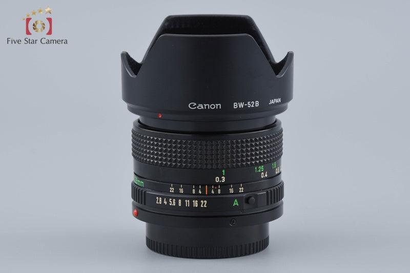 Canon New FD 28mm f/2.8
