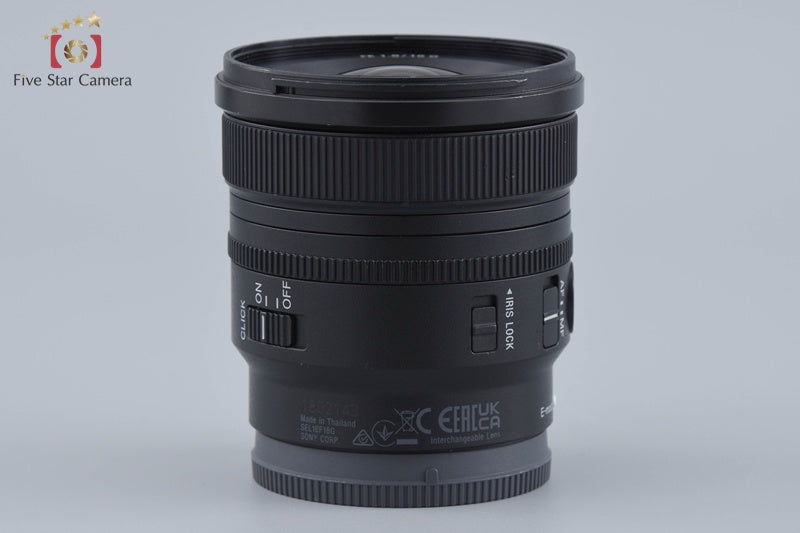 Sony FE 16mm f/1.8 G SEL16F18G