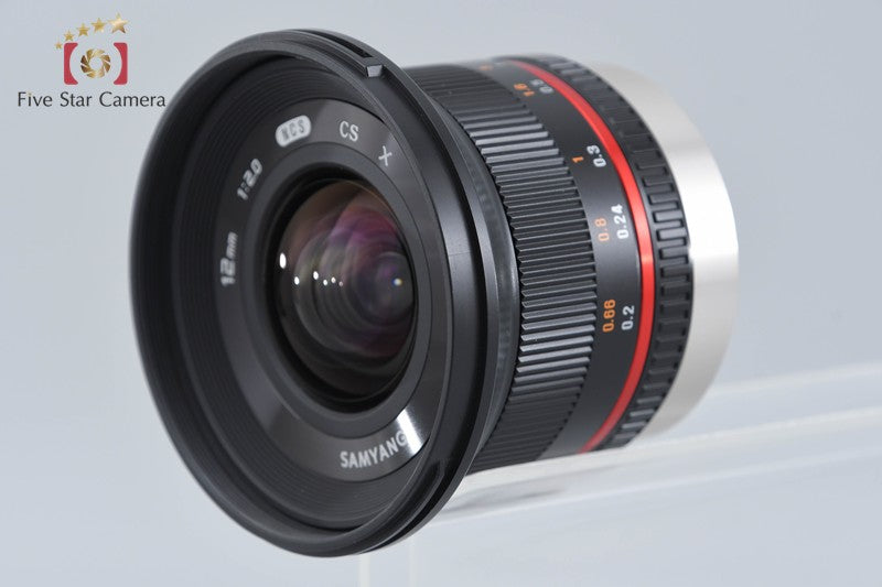 Samyang 12mm f/2 NCS CS for Fujifilm X Mount w/ Box