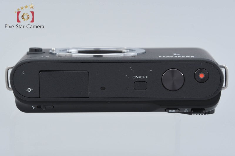 "Shutter count 3,449" Nikon 1 J1 Black 10.1 MP Digital Camera Body