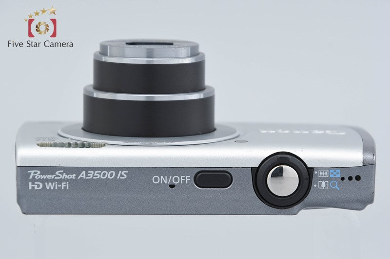Canon PowerShot A3500 IS Silver 16.0 MP Digital Camera