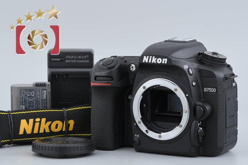 "Shutter count 3,811" Nikon D7500 20.9 MP Digital SLR Camera Body