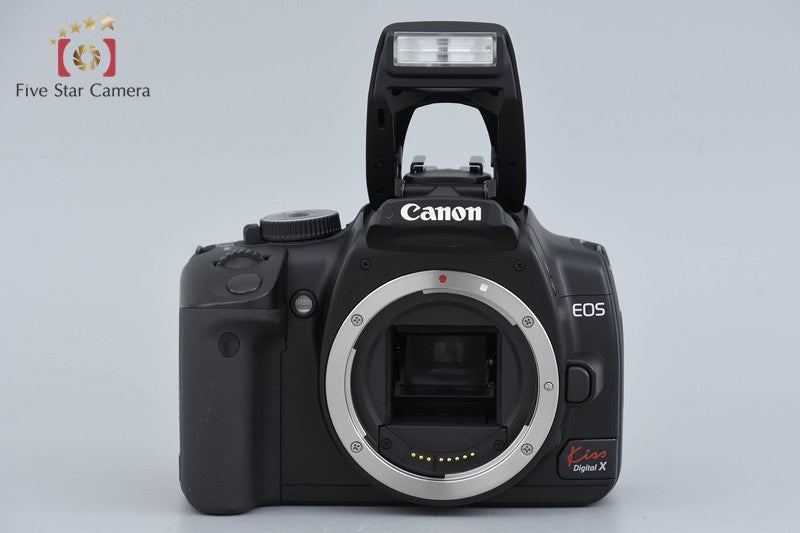Canon EOS kiss Digital X Black 10.1 MP Digital SLR Camera 18-55 Lens