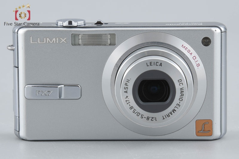 Panasonic LUMIX DMC-FX7 Silky Silver 5.0 MP Digital Camera