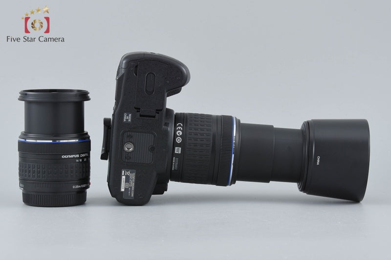 "Shutter count 2,515" Olympus E-520 10.0 MP DSLR 14-42 40-150 Lenses