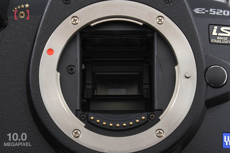 "Shutter count 2,515" Olympus E-520 10.0 MP DSLR 14-42 40-150 Lenses