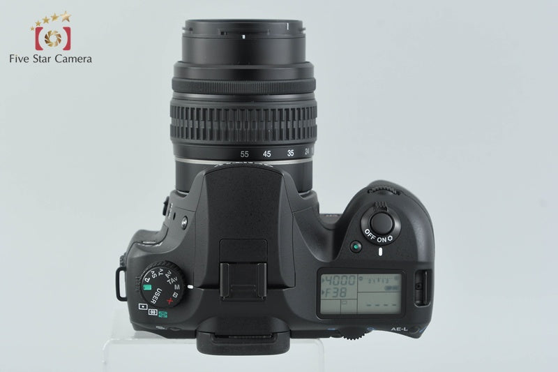 "Shutter count 377" PENTAX K20D 14.6 MP Digital SLR Camera SMC DA 18-55 Lens