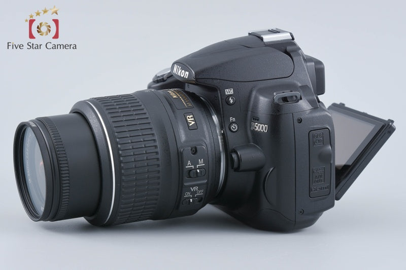 Nikon D5000 12.3 MP DSLR Camera 18-55 VR Lens