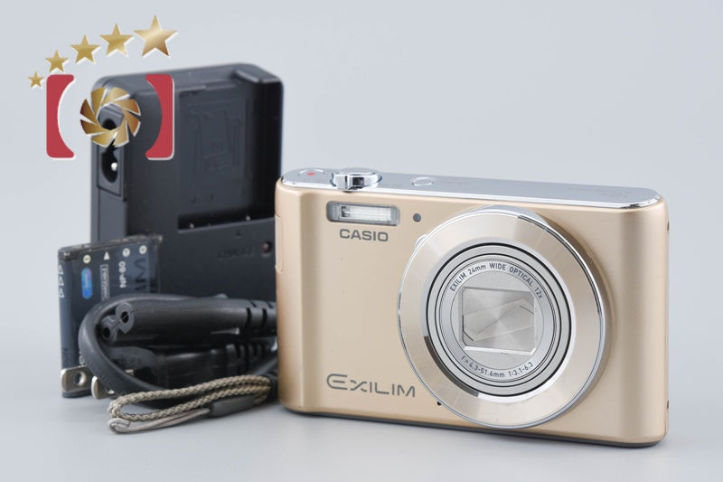 CASIO EXILIM EX-ZS190 Gold 16.1 MP Digital Camera