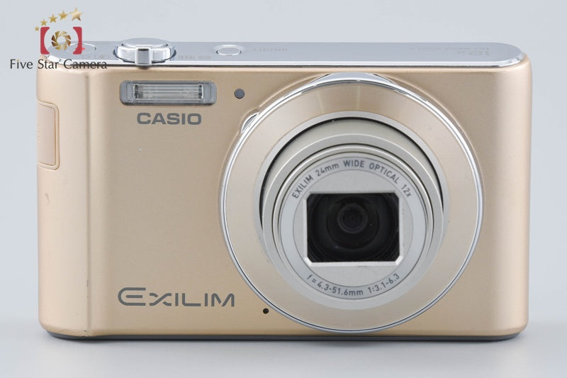 CASIO EXILIM EX-ZS190 Gold 16.1 MP Digital Camera