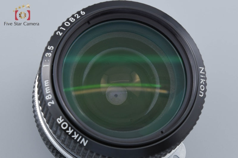 Nikon New NIKKOR 28mm f/3.5 Non Ai Lens