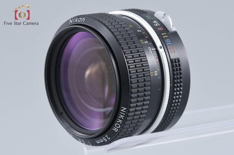 Nikon New NIKKOR 28mm f/3.5 Non Ai Lens