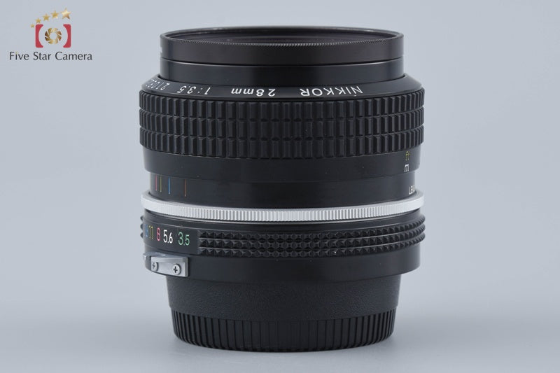 Nikon New NIKKOR 28mm f/3.5 Non Ai Lens