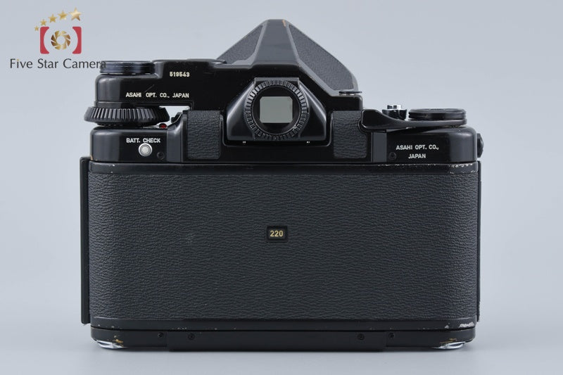 PENTAX 6x7 TTL M-Up Early Model Medium Format Film Camera Body