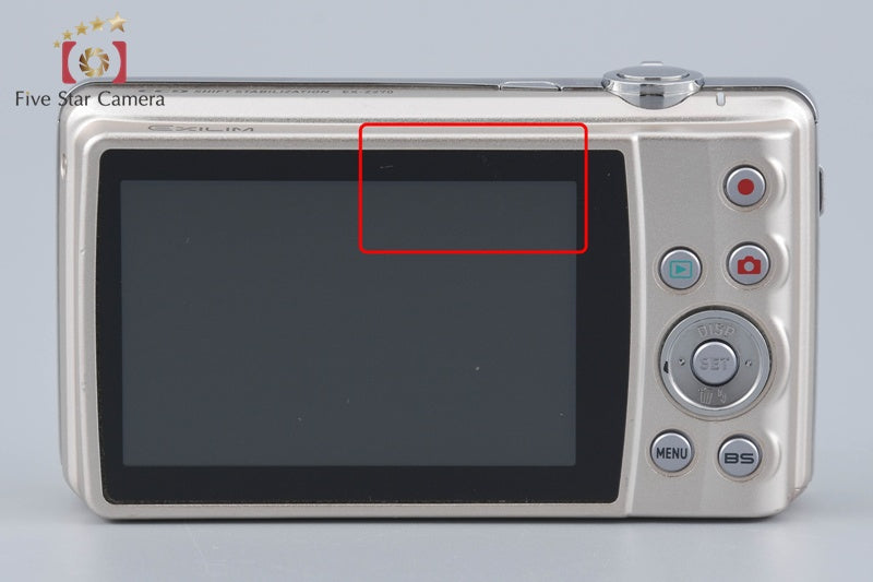 CASIO EXILIM ZOOM EX-Z270 Gold 10.1 MP Digital Camera