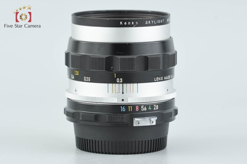 Nikon NIKKOR-S Auto 35mm f/2.8 Non Ai Lens