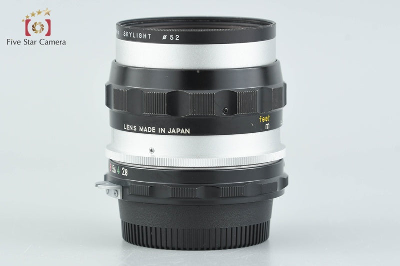 Nikon NIKKOR-S Auto 35mm f/2.8 Non Ai Lens