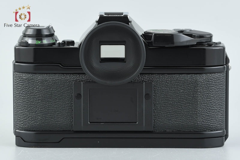 Canon AE-1 PROGRAM Black 35mm SLR Film Camera + New FD 35-70mm f/3.5-4.5