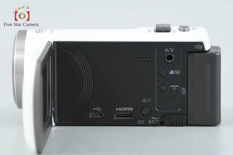 Panasonic HC-V480MS White Digital Hi-Vision Video Camera w/ Box