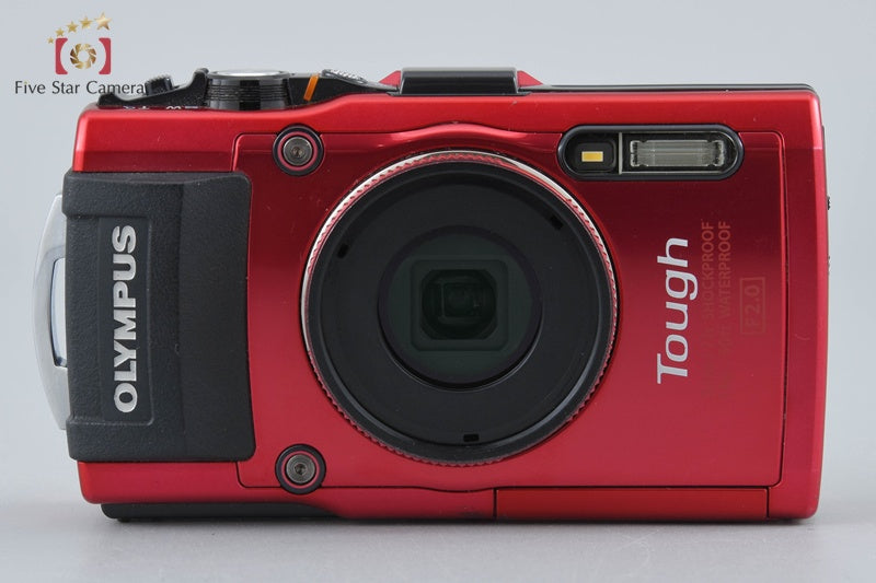 Olympus STYLUS TG-3 Tough Red 16.0 MP Digital Camera