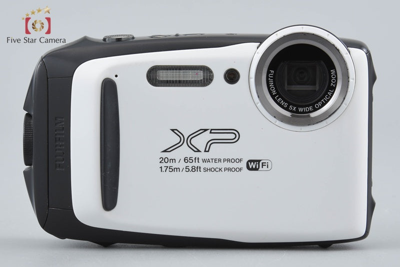Fujifilm Finepix XP130 White 16.4 MP Waterproof Action Camera
