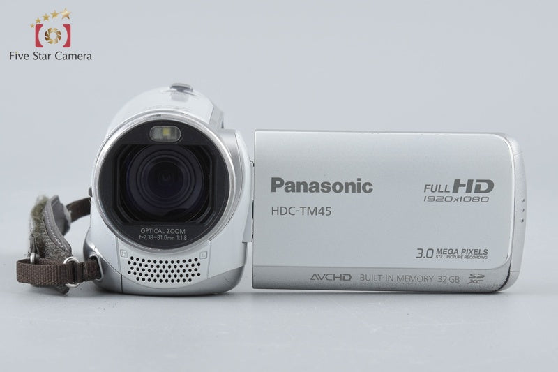 Panasonic HDC-TM45 Clear White Digital Hi-Vision Video Camera