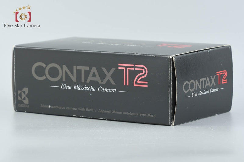 CONTAX T2 35mm Point & Shoot Film Camera w/ Box