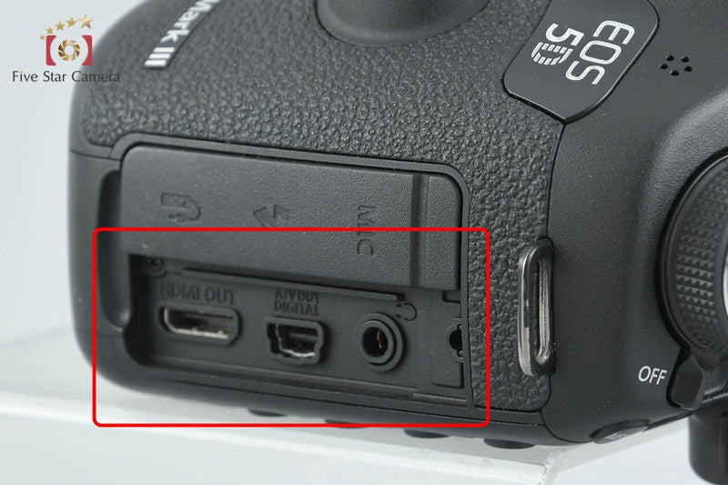 "Shutter count 2,584" Canon EOS 5D Mark III 22.3 MP DSLR Camera Body