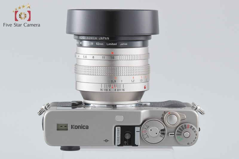 Konica HEXAR RF Limited + M-HEXANON 50mm f/1.2 Limited w/ Box 2026.04 Overhauled