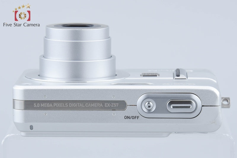 Casio EXILIM EX-Z57 Silver 5.0 MP Digital Camera