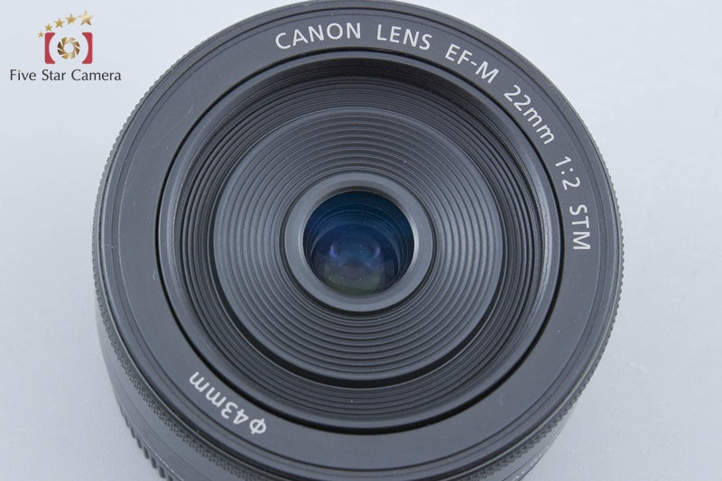 Canon EF-M 22mm f/2 STM Black