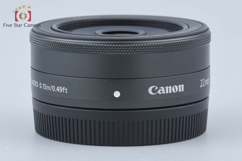 Canon EF-M 22mm f/2 STM Black