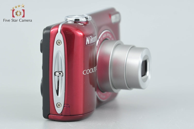 Nikon COOLPIX L26 Red 16.1 MP Digital Camera w/ Box