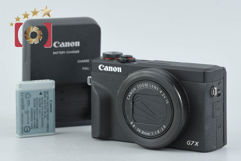 Canon Powershot G7X Mark III Black 20.1 MP Digital Camera