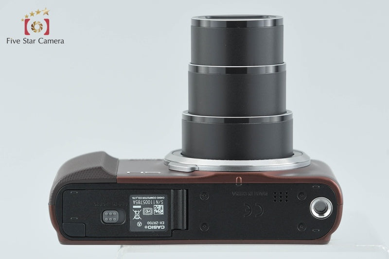 Casio HIGH SPEED EXILIM EX-ZR700 Brown 16.1 MP Digital Camera