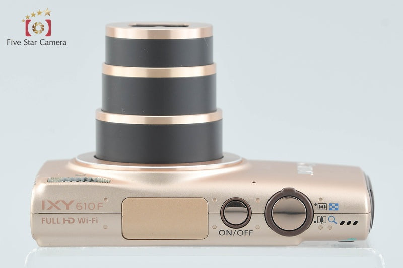 Canon IXY 610F Gold 12.1 MP Digital Camera