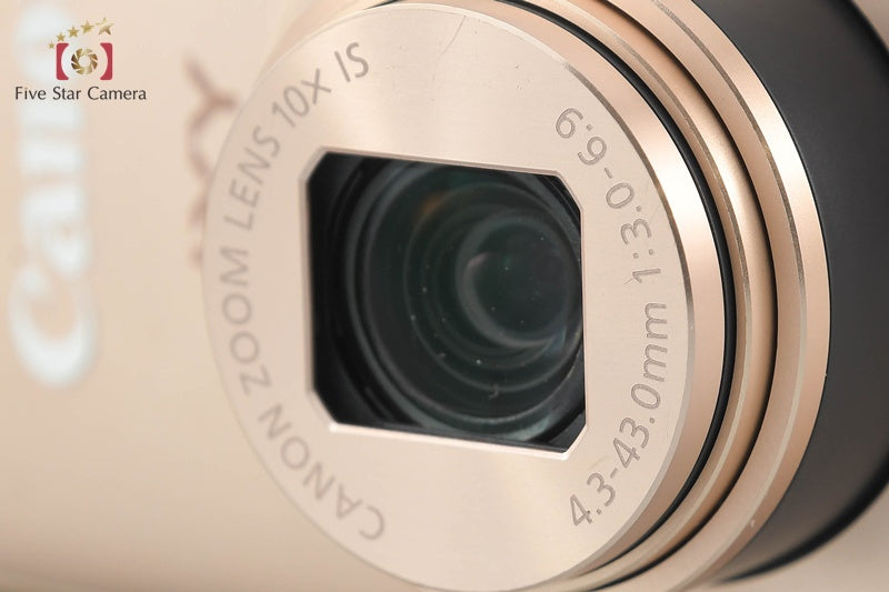 Canon IXY 610F Gold 12.1 MP Digital Camera