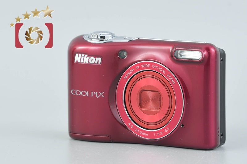 Nikon COOLPIX L30 Red 20.0 MP Digital Camera