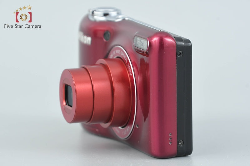 Nikon COOLPIX L30 Red 20.0 MP Digital Camera
