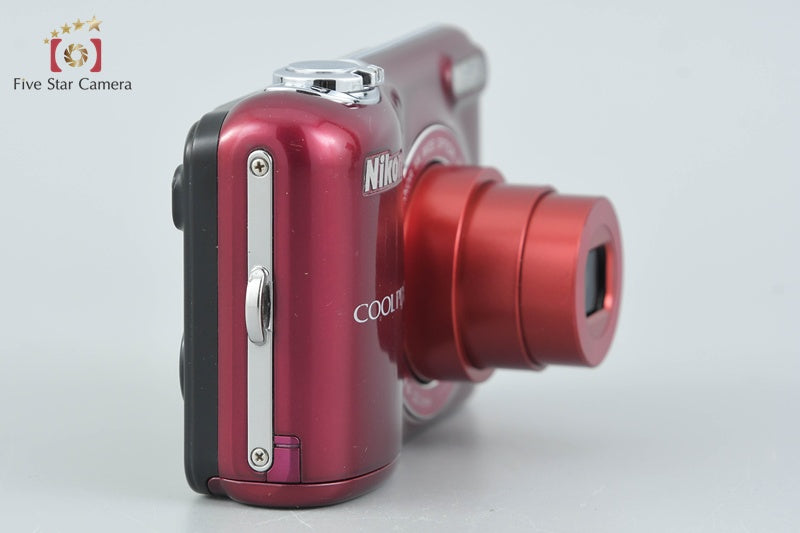 Nikon COOLPIX L30 Red 20.0 MP Digital Camera