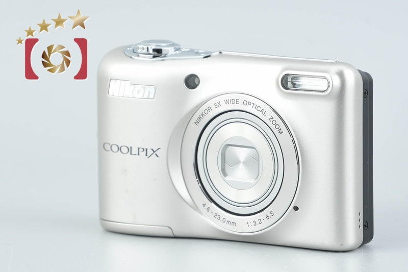 Nikon COOLPIX L32 Silver 20.1 MP Digital Camera