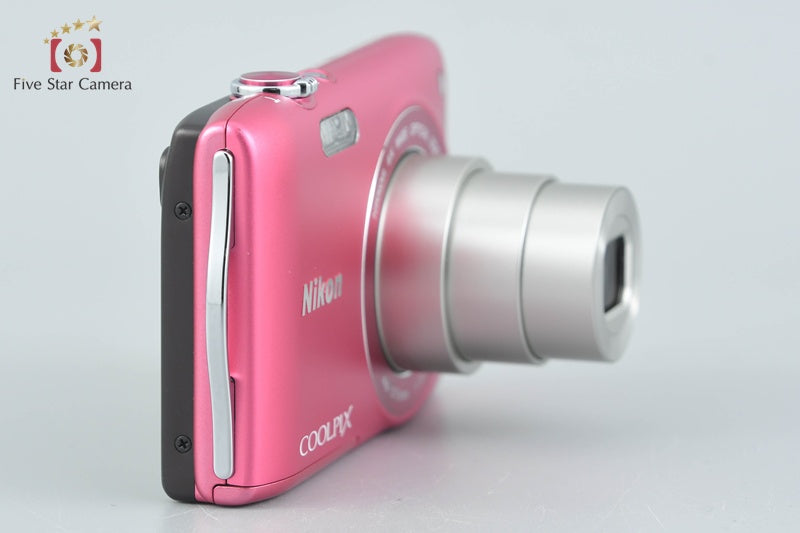 Nikon COOLPIX S3300 Strawberry Pink 16.0 MP Digital Camera