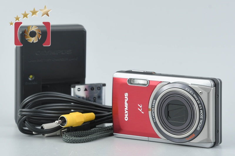 Olympus μ-7020 Red 12.0 MP Digital Camera