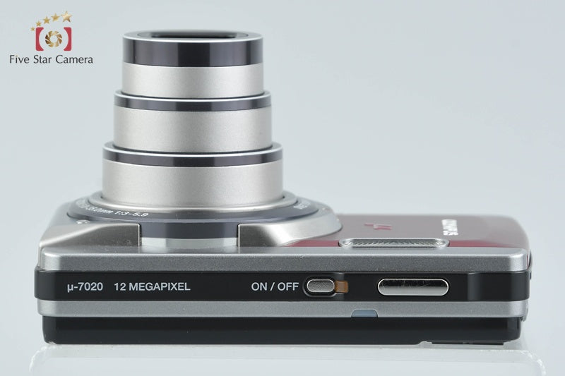 Olympus μ-7020 Red 12.0 MP Digital Camera