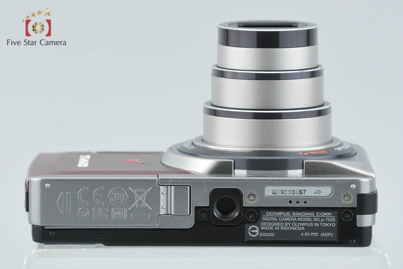 Olympus μ-7020 Red 12.0 MP Digital Camera
