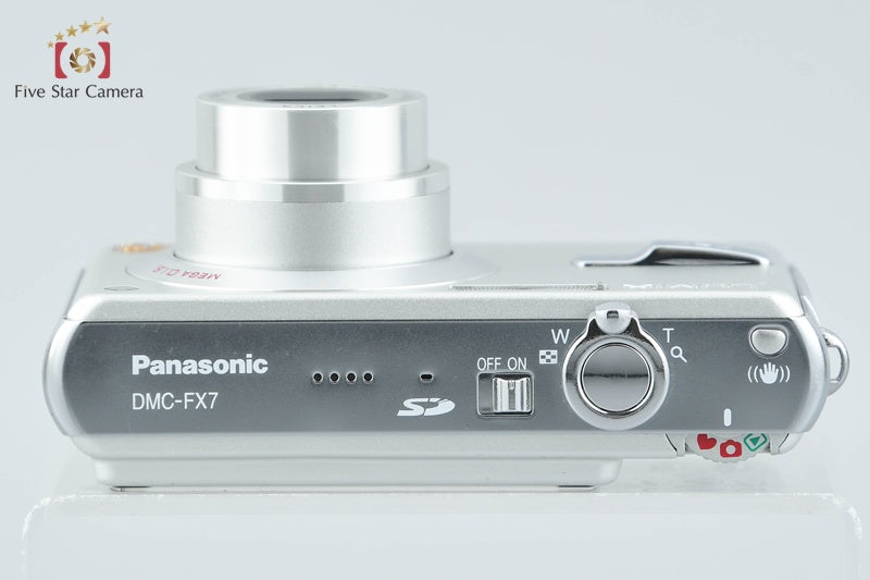Panasonic LUMIX DMC-FX7 Silky Silver 5.0 MP Digital Camera