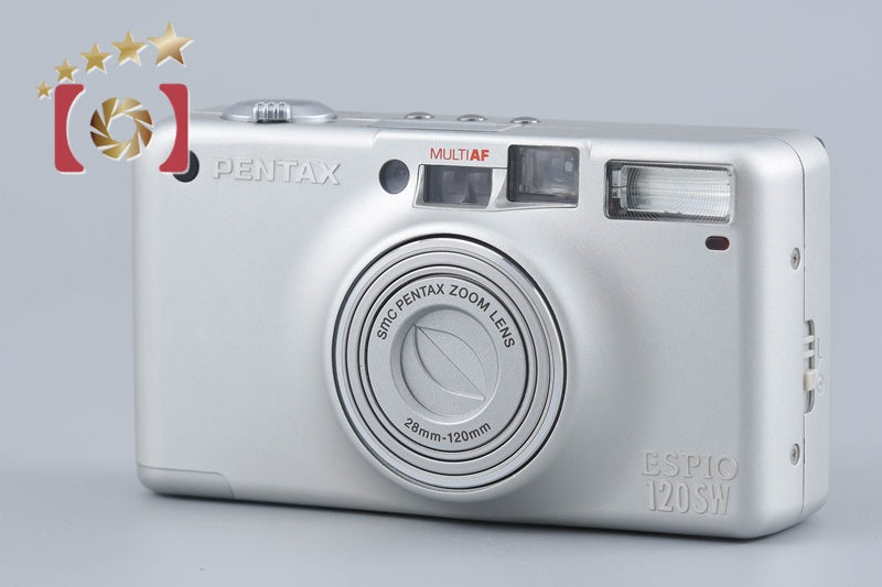 Pentax ESPIO 120SW Silver 35mm Point & Shoot Film Camera